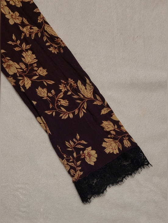 Free People Odette Floral Lace Trim Mini Dress/Tunic ASO Chantel XL - Picture 5 of 12